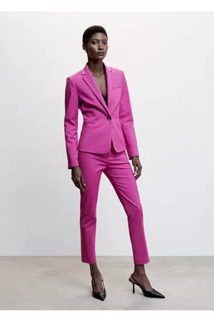 MANGO Women Blazers - Fitted blazer with pocket - 1 - Women