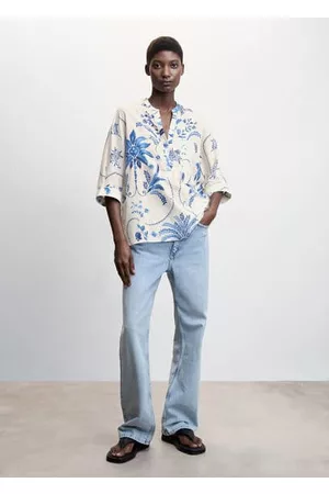 MANGO Floral print blouse - 0 - Women