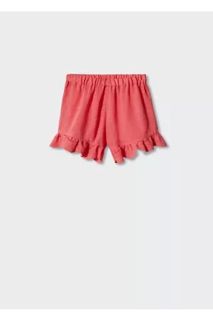 MANGO Embroidered cotton shorts - 5-6 years - Kids