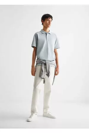 MANGO 100% cotton polo shirt - XXS - Teenage boy