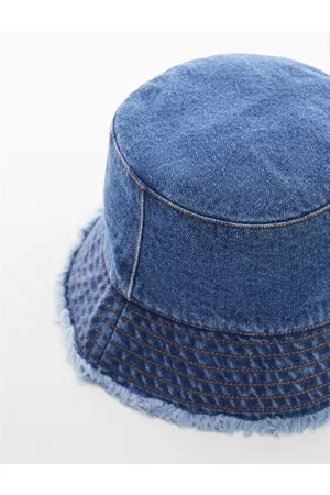 MANGO Women Hats - Denim bucket hat - One size - Women