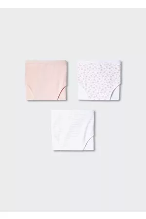 MANGO Girls Briefs - Ruffle 3 pack printed panty - 9-10 years - Kids