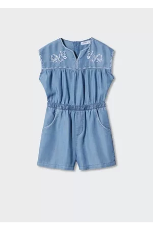 MANGO Girls Shorts - Short jumpsuit frustrated - 5 - Kids