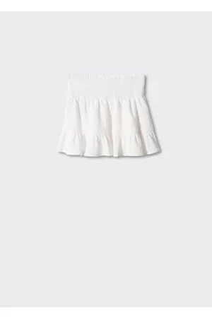 MANGO Girls Skirts - Ruched detail skirt - 5-6 years - Kids