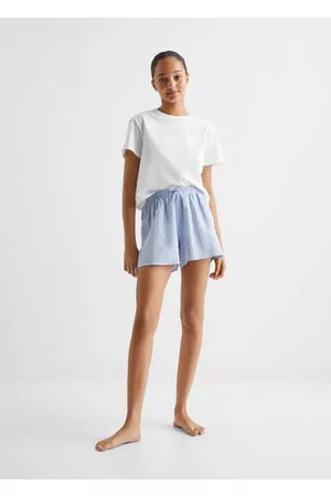 MANGO Girls Pajamas - Short cotton pajamas - XXS - Teenage girl