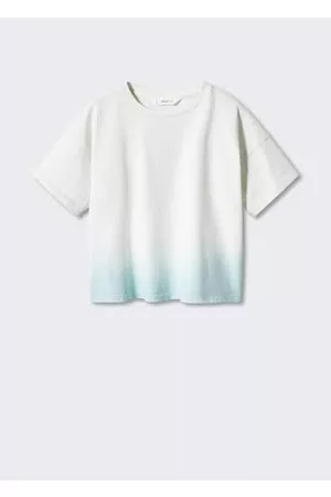 MANGO Girls T-Shirts - Tie-dye T-shirt - 5-6 years - Kids