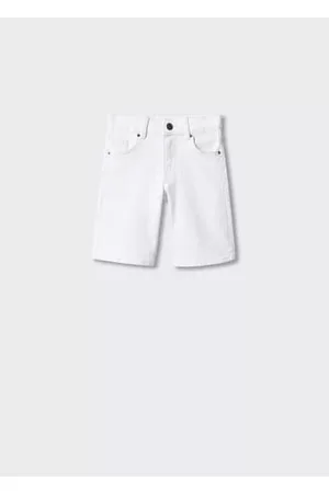 MANGO Boys Bermudas - Cotton denim shorts - 6 - Kids