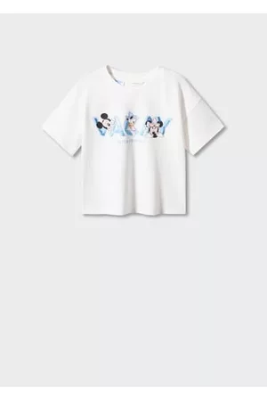 MANGO Girls Short Sleeved T-Shirts - Minnie Mouse T-shirt - 5-6 years - Kids