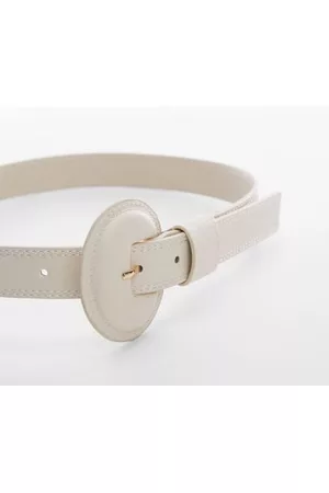 MANGO Women Belts - Rounded buckle belt - S - Women