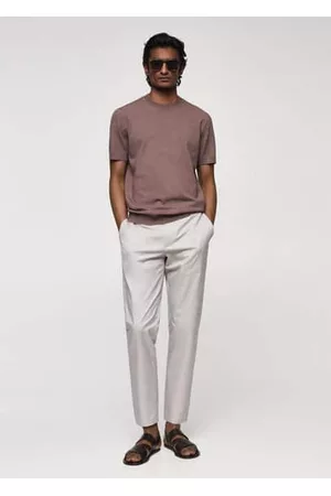 MANGO Men Chinos - Slim-fit cotton pants - 29 - Men