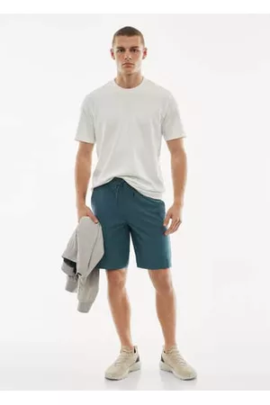 MANGO Men Bermudas - Water-repellent technical bermuda shorts - 30 - Men