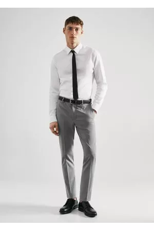 MANGO Men Skinny Pants - Super slim fit suit pants - 29 - Men
