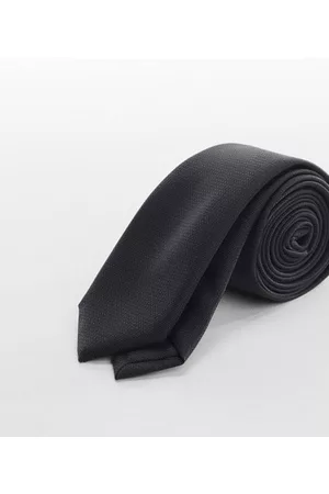 MANGO Men Bow Ties - Narrow structured tie - One size - Men
