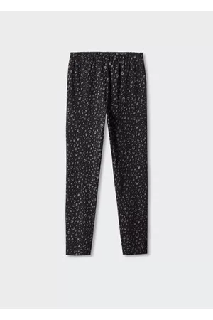 MANGO Girls Tracksuits - Printed cotton leggings - 8 - Kids