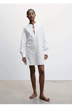 ASOS DESIGN premium monogram traditional satin shirt & pant pajama