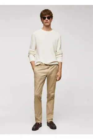 Chinos & Khaki Pants in leather for men | FASHIOLA.com