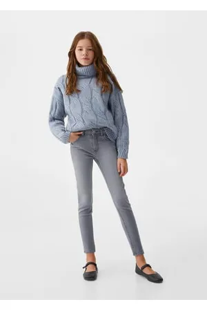 Slim in & color the Gray Skinny for kids Jeans Fit