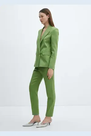 MANGO 100% linen pants - XS - Women