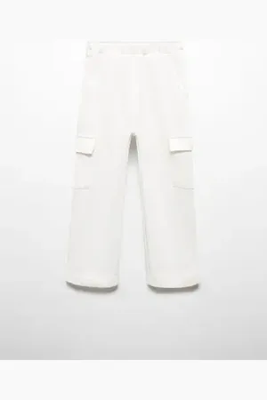 MANGO Cotton cargo pants - 5 - Kids