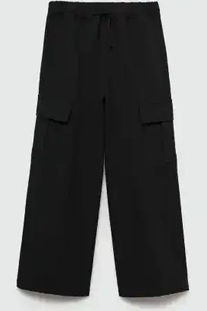 MANGO Flowy cargo trousers - 7-8 years - Kids