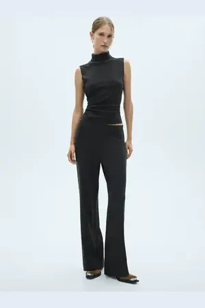 MANGO Sleeveless knitted top - XXS - Women