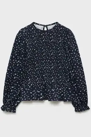 MANGO Flowy printed blouse - 5-6 years - Kids