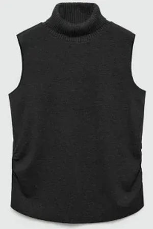 MANGO Turtleneck knit top - S - Women