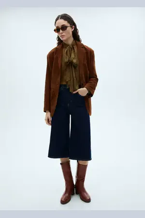 MANGO Bow printed blouse - 0 - Women