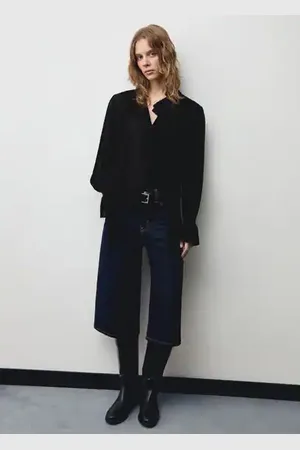 MANGO Turtleneck ruffled blouse - 4 - Women
