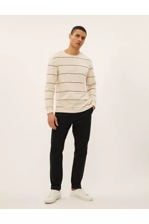 Marks & Spencer Men Chinos - Tapered Fit Stretch Chinos