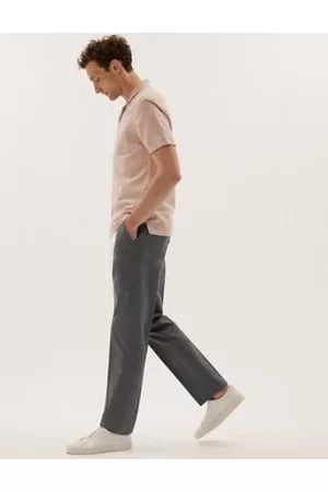 Marks & Spencer Men Chinos - Big & Tall Regular Fit Stretch Chinos