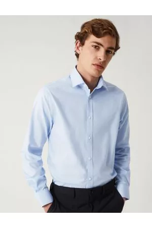 Marks & Spencer Shirts - Slim Fit Non Iron Pure Cotton Shirt