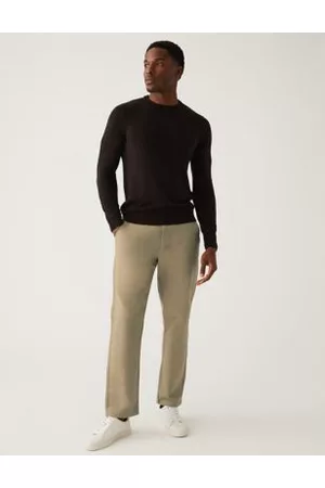 Marks & Spencer Men Chinos - Loose Fit Stretch Chinos