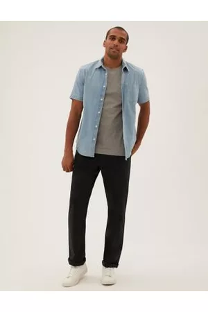 Marks & Spencer Loose Fit Stretch Chinos