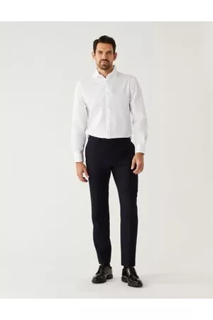 Marks & Spencer Regular Fit Pure Cotton Textured Shirt