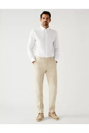 M&S Sartorial Regular Fit Linen Blend Weave Shirt