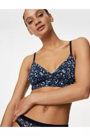 Marks & Spencer FLORAL FLEXIFIT NON WIRED BRALETTE - Triangle bra