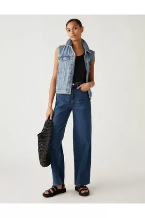 Marks & Spencer Women Tank Tops - Linen Rich Vest