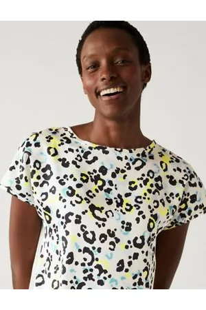 Marks & Spencer Women Tops - Printed Regular Fit Top