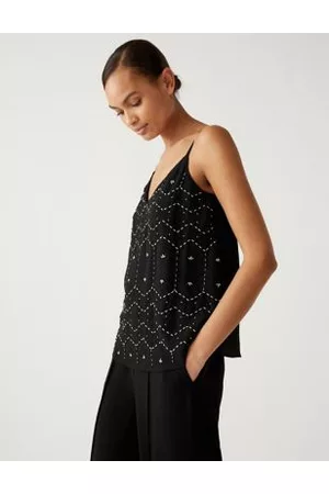 Marks & Spencer Women Camisoles - Embellished Cami Top