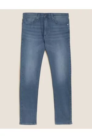 Marks & Spencer Men Slim Jeans - Slim Fit Stretch Jeans