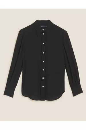 Marks & Spencer Women Long Sleeved Shirts - Collared Long Sleeve Shirt