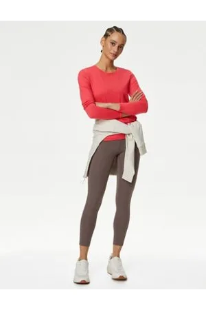 Scoop Neck Wrap Back Yoga Top