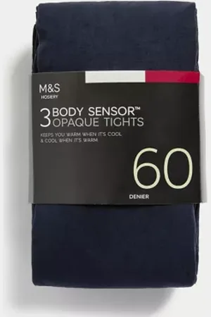 2pk 100 Denier Body Sensor™ Opaque Tights