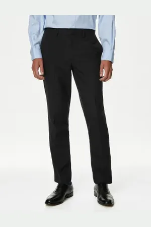 Marks & Spencer Mens Slim Fit Machine Washable Suit Trousers