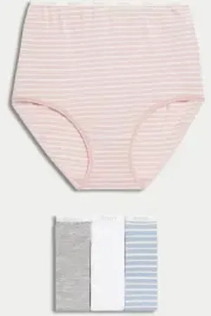 BODY BY M&S Womens 4pk Cotton Rich Full Briefs
