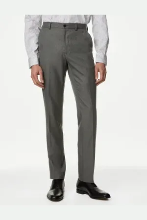Marks & Spencer Mens Slim Fit Trouser with Active Waist