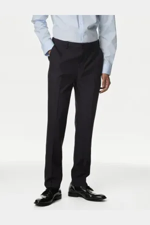 Marks & Spencer Mens Slim Fit Trouser with Active Waist