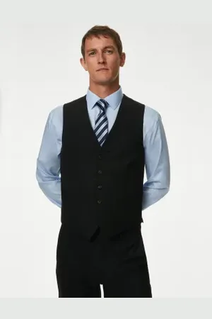 Marks & Spencer Mens Regular Fit Machine Washable Waistcoat