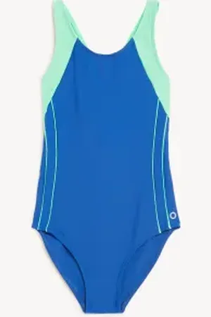 GOODMOVE Girls Sports Swimsuit (6-16 Yrs)